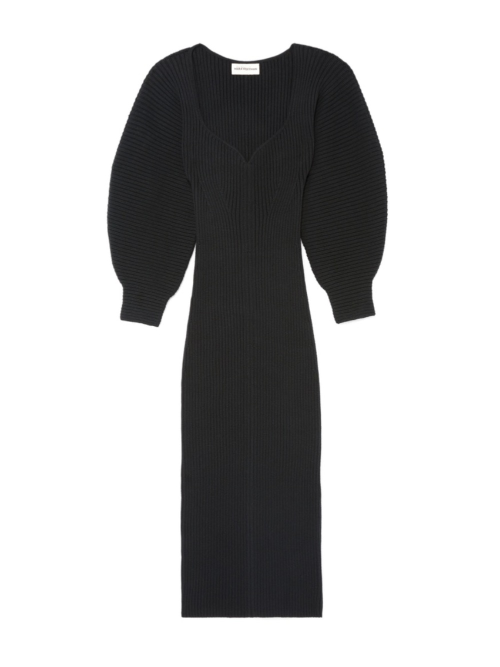 Mara Hoffman Marilyn Rib Knit Dress